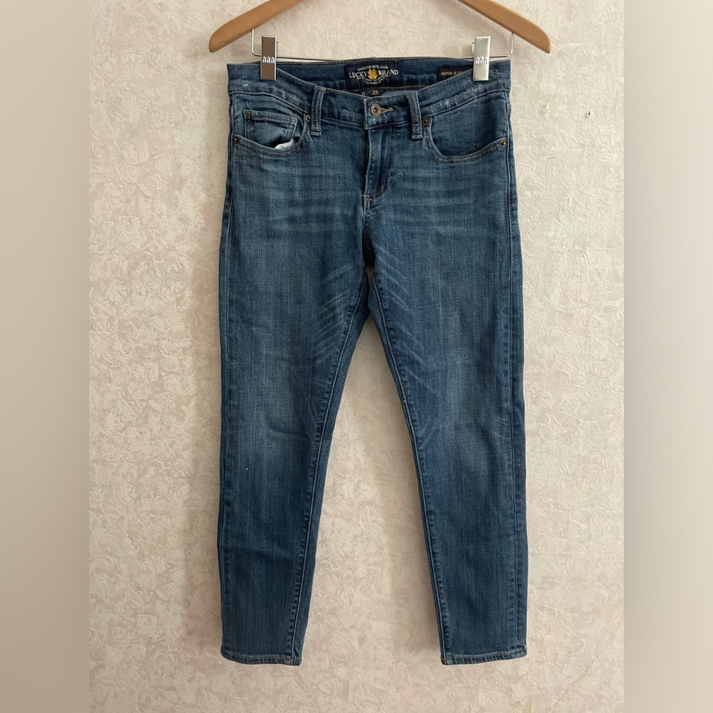Lucky Brand women's size 0 /25 Sienna slim boyfriend jeans